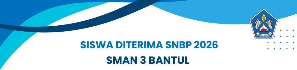 Siswa siswi SMA N 3 Bantul lolos SNBP Tahun 2026