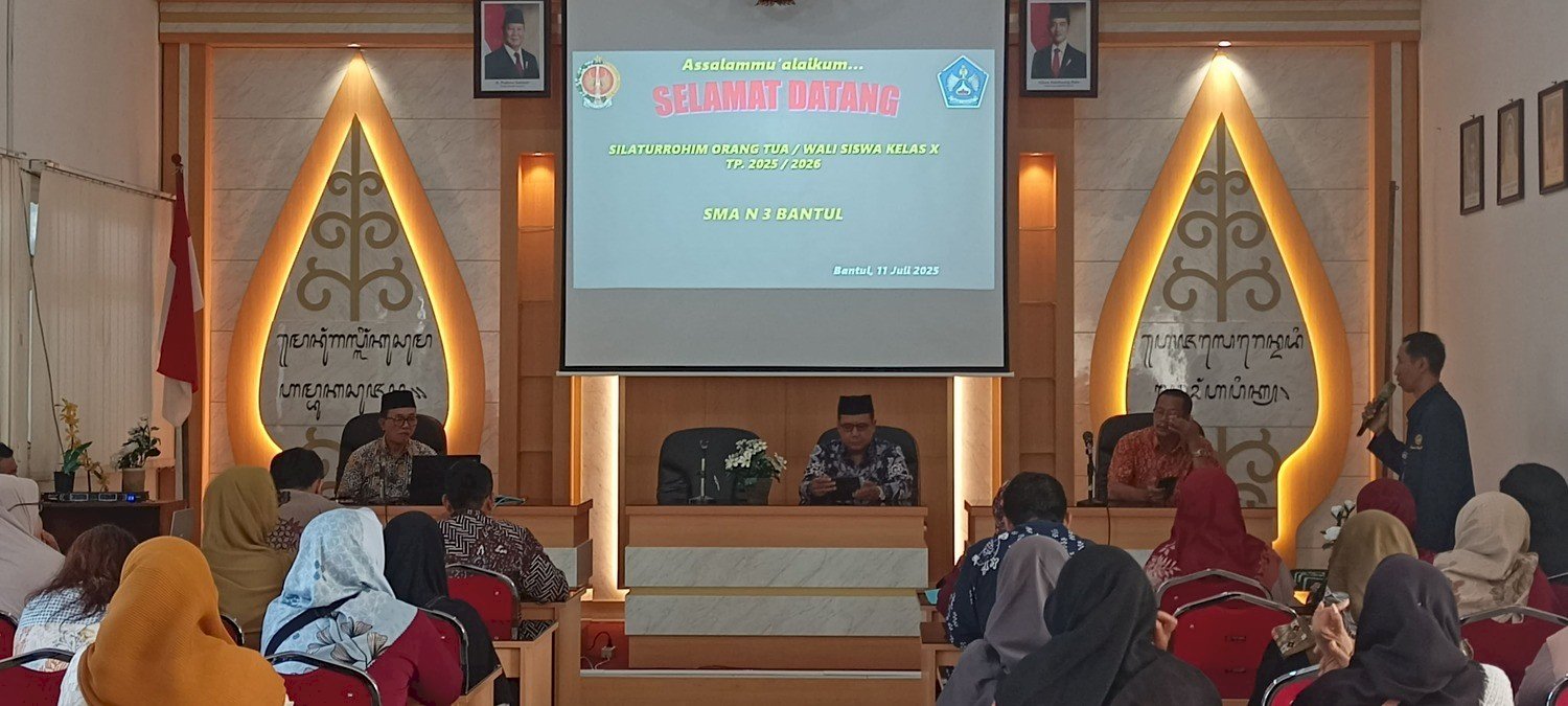 SOSIALISASI PROGRAM SEKOLAH dan MPLS SMA N 3 BANTUL 2025