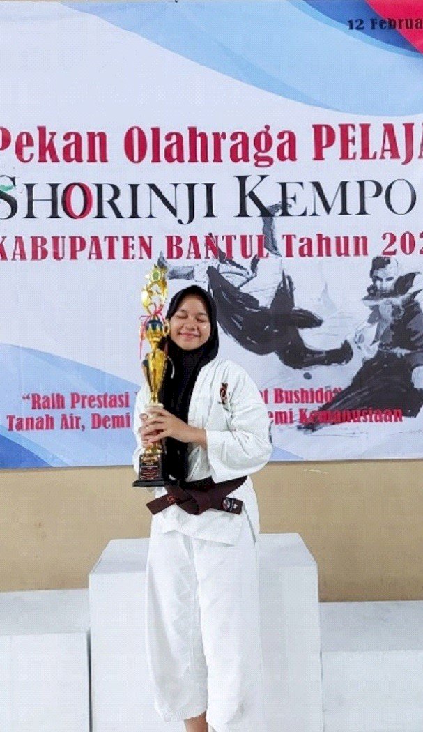 Juara 1 Kempo POR Kabupaten Bantul.