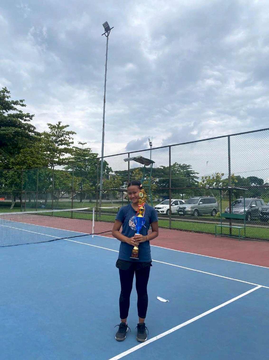 Juara 2 Tenis lapangan POR Kabupaten Bantul